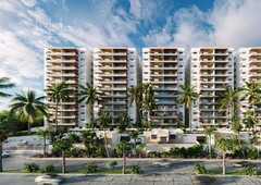 doomos. departamento en venta cancún, 3 recámaras vela towers, grupo velas