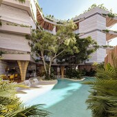 doomos. impresionante apartamento de 2 dormitorios en playa del carmen gran ubicación