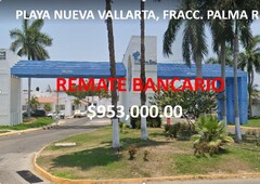 doomos. venta casa en fracc. palma real, bahia de banderas.