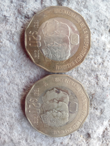2 Monedas De Bicentenario