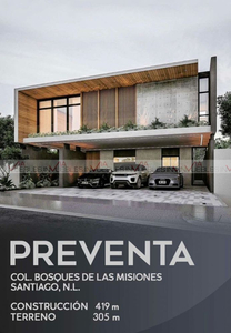 Venta Casa Bosques De Las Misiones Encino En Santiago