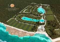 1280 m terreno en venta punta paraiso beach and lagoon frente al