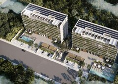 2 cuartos, 111 m departamento en venta - residencial lausana - cancún