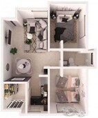 2 cuartos, 52 m depto nuevo en venta al norte de morelia 2 dormitorios 52 m2