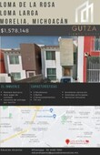 3 cuartos, 110 m venta casa 3 recámaras loma larga, morelia.