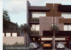 3 cuartos, 178 m exclusivas casas en venta, zona esmeralda, bosque esmeralda