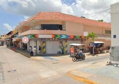 3 cuartos, 600 m edificio comercial - esquina con local - cozumel