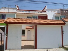 3 cuartos, 96 m bonita casa en venta en san lorenzo amecatla con roof