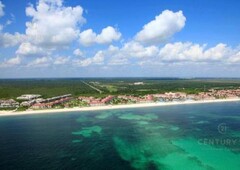31590 m excelente terreno 3.1 hectáreas con frente de mar en cancún p