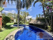 4 cuartos, 1350 m casa sola en rancho cortes cuernavaca