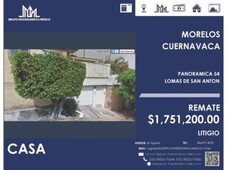 4 cuartos, 235 m hermosa casa en remate en cuernavaca morelos