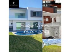 4 cuartos, 331 m casa en venta oaxtepec morelos