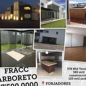 4 cuartos, 378 m gran oportunidad venta residencia fracc arboret