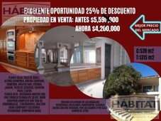 4 cuartos, 539 m residencia en venta en chiautempan tlaxcala