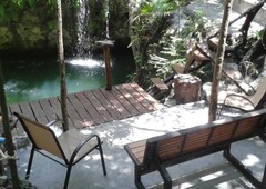 5 cuartos, 3500 m preciosa villa ecologica con cenote privado