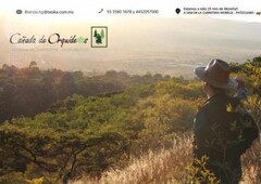 5000 m pre venta de ranchettes con casa campestre eco - sustentable