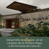 800 m mukta residencial, ruta de los cenotes, pto morelos.