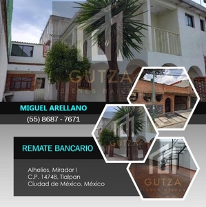 Casa en Venta en Alhelies, Mirador, Tlalpan, Ciudad de México