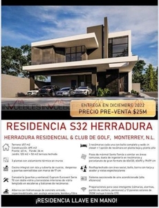 Casa En Venta En Residencial Y Club De Golf La Herradura, Monterrey, Nuevo León