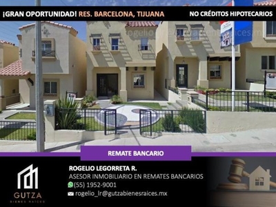 Casa en venta en Tijuana Baja California con estacionamiento y seguridad a precio de remate RLR