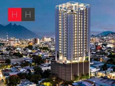 Departamento en pre-venta Torre Iconicah, Centro de Monterrey N.L