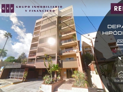 DEPARTAMENTO EN RENTA EN HIPÓDROMO | AMUEBLADO | 3 REC | $2,450 DÓLARES