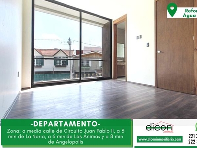 Departamento en renta Zona Circuito Juan Pablo, La Noria