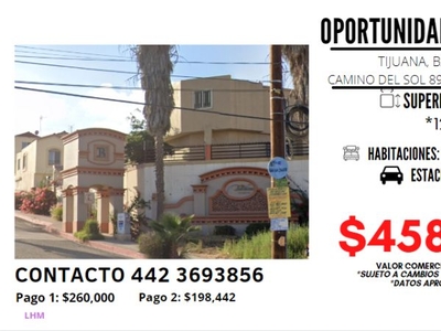 Gran Oportunidad de Casa en Remate, gran plusvalía en Tijuana!!! lhm