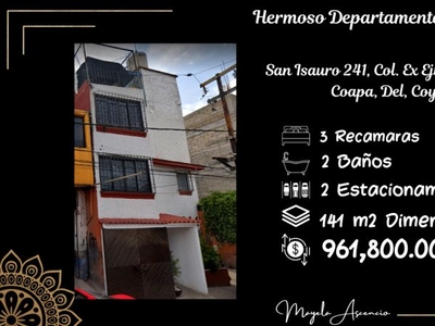 Hermoso Departamento en Santa Ursula Coapa Gran Oportunidad