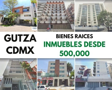 INMUEBLES DESDE 500000, EN CIUDAD DE MEXICO RECUPERACION BANCARIA-DN