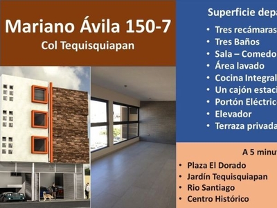 VENTA DE DEPARTAMENTO EN COL. TEQUISQUIAPAN