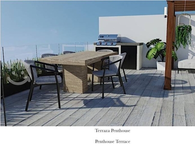 Penthouse, terraza privada de 55 m2 con