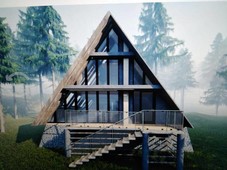 casa en venta en hermosa cabana alpina para