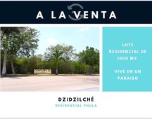 terreno en venta en privada phula dzidzilché