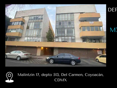 Departamento En Calle Malintzin, Del Carmen, Coyoacán, Cdmx