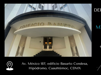 Edificio Basurto Condesa, Hipódromo Condesa, Cuauhtémoc, Cdmx