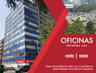 Oficina En Renta Y Venta En Paseo De La Reforma 270 M2