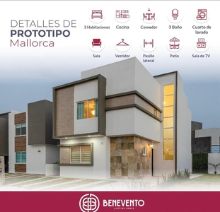 CASA EN VENTA EN PRIVADA BENEVENTO, CULIAN, SINALOA