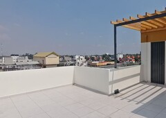 venta departamento nuevo con roof garden privado en balbuena venustiano carranza - 47 m2
