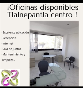 RENTA OFICINAS VIRTUALES EXCELENTE SERVICIO UBICACION EN TLALNEPANTLA