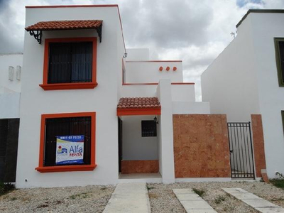 Casa En Renta Amueblada En Gran Santa Fe Mérida Yucatán