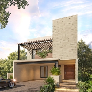 Doomos. CASA EN VENTA EN PRIVADA RESIDENCIAL EN ZONA NORTE, MÉRIDA