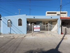 casa de 1 piso y 3 habitaciones en residencial pensiones, mérida