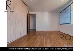 venta departamento santa maría la ribera, cuauhtémoc.