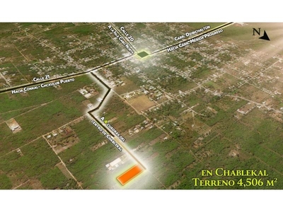 Terrenos en Venta, en Yucatán, con excelente ubicación en Chablekal