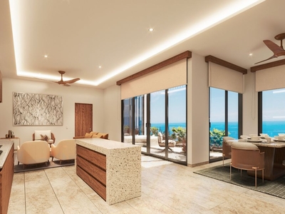 Descubra este prestigioso departamento, disponible para la venta con acabados de alta gama al lado de la playa en Cozumel, Quintana Roo, México