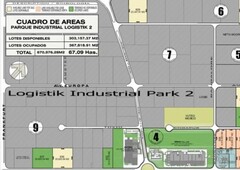 terreno en venta en parque industrial logistik 2