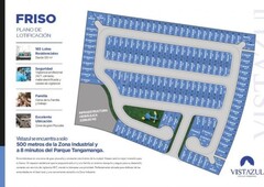 terreno en venta en privada friso, vistazul residencial san luis potosi