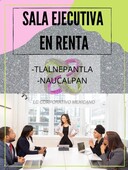 1 cuarto, 15 m renta una sala ejecutiva para tus reuniones