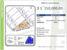 270 m venta de terreno habitacional juriquilla